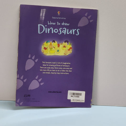 How To Draw Dinosaurs - BKLT51655