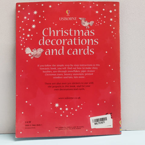 Christmas Decoration And Cards - BKLT51671