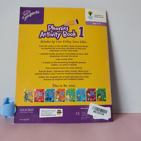 Phonics Activity Book 1 - BKLT51716