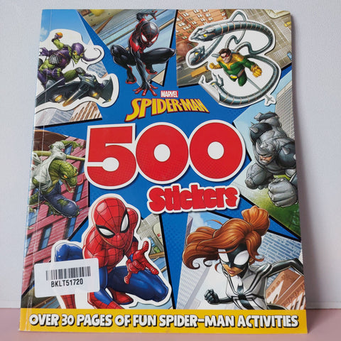 Marvel Spiderman 500 Sticker - BKLT51720
