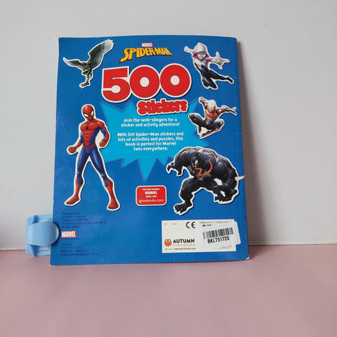 Marvel Spiderman 500 Sticker - BKLT51720