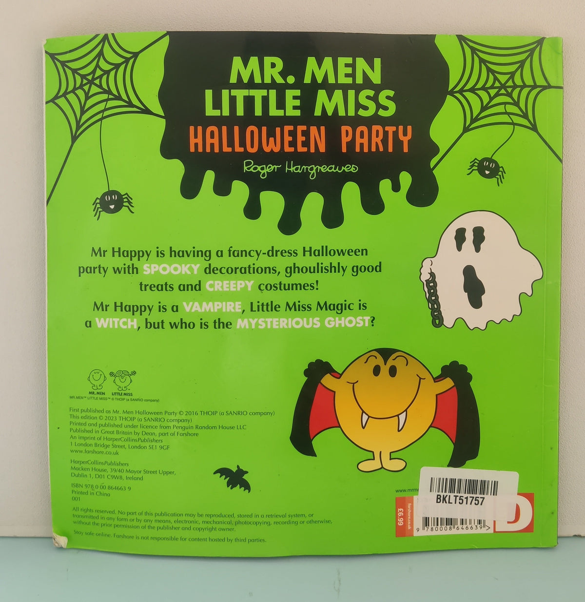 Mr. Men Little Miss Hallowen Party - BKLT51757