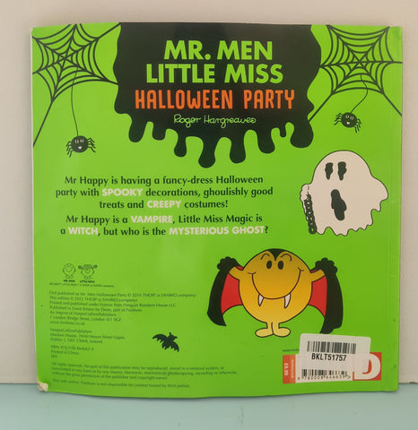 Mr. Men Little Miss Hallowen Party - BKLT51757
