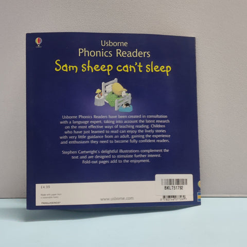 Sam Sheep Can't Sleep - BKLT51792
