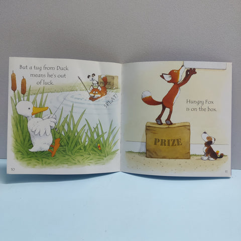 Usborne Phonics Reader Fox On A Box - BKLT51799