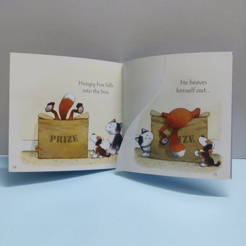 Usborne Phonics Reader Fox On A Box - BKLT51799