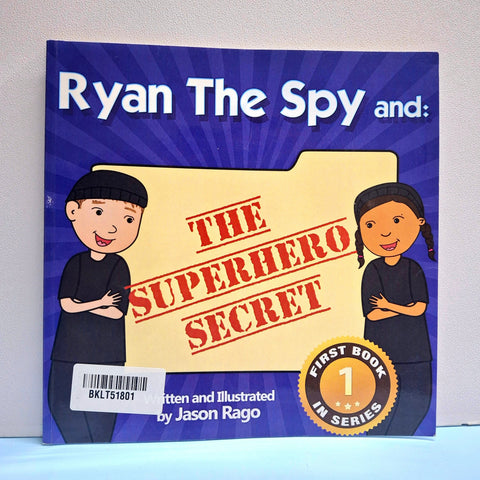 Ryan The Spy And The Super Hero Secret - BKLT51801