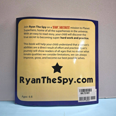 Ryan The Spy And The Super Hero Secret - BKLT51801