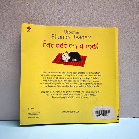 Fat Cat On A Mat - BKLT51805