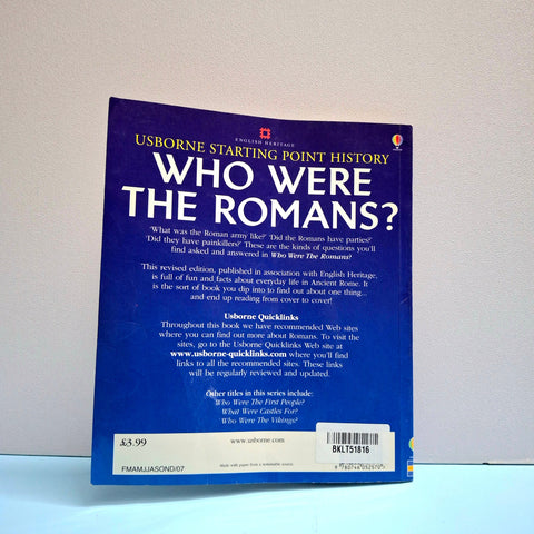 Who Were The Romans - BKLT51816