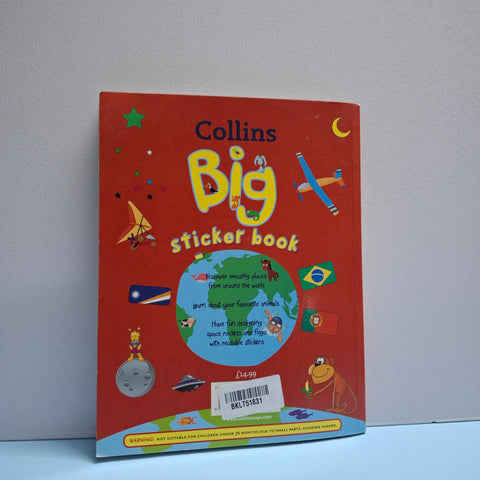 Collins Big Sticker Book - BKLT51831