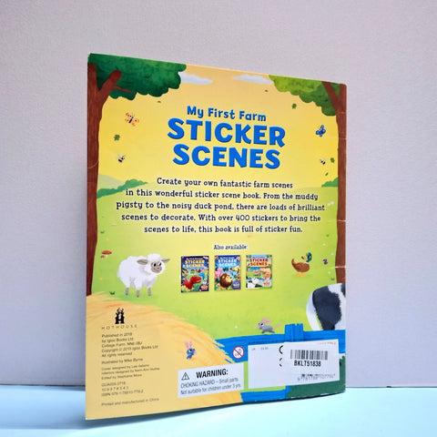 My First Farm Sticker Scenes - BKLT51838
