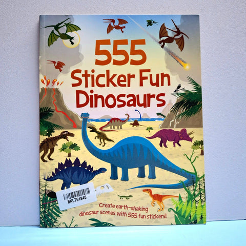 555 Sticker Fun Dinosaurs - BKLT51840