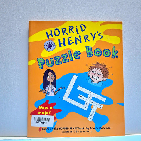 Horrid Henry'S Puzzle Book - BKLT51845