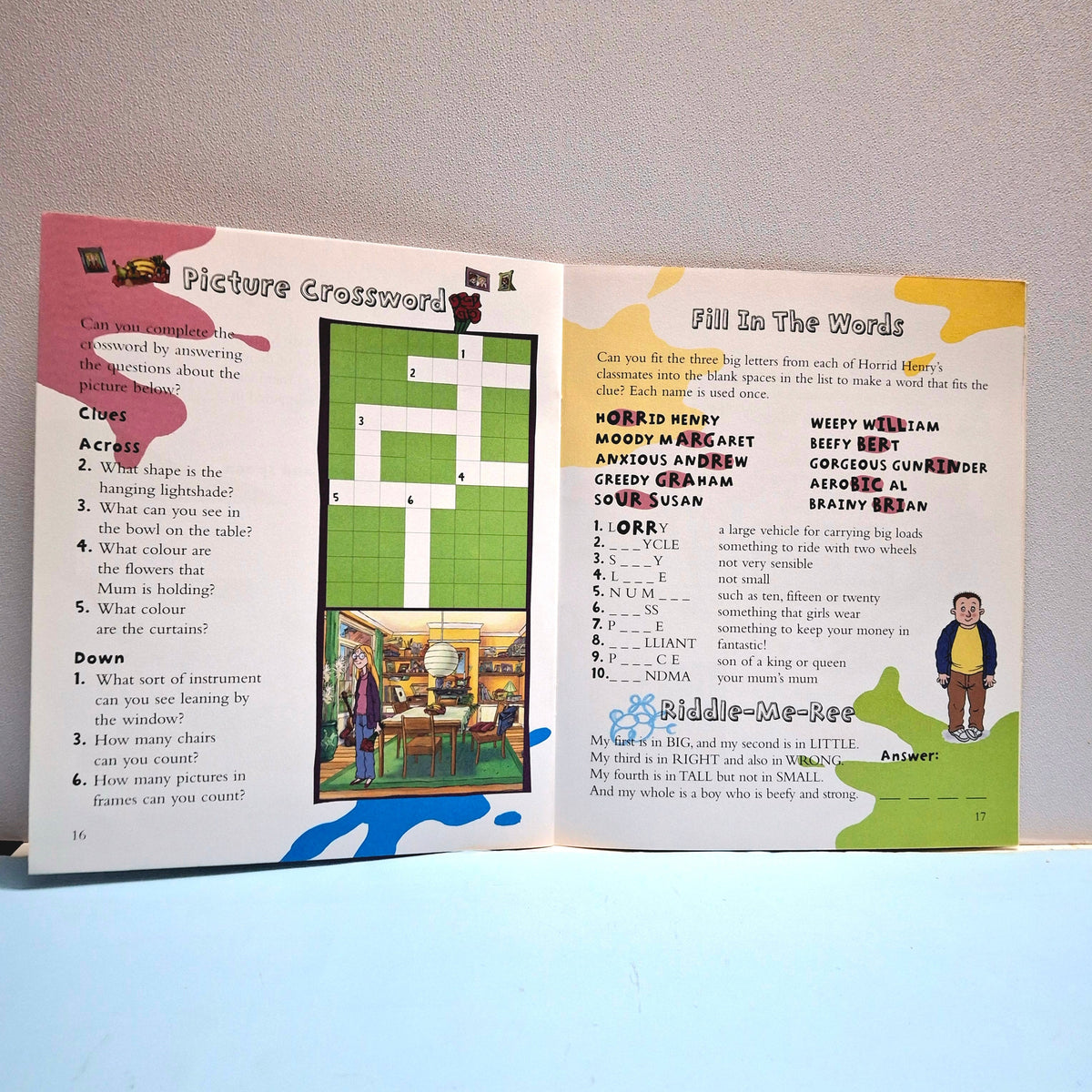 Horrid Henry'S Puzzle Book - BKLT51845