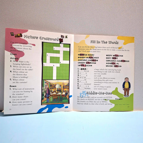 Horrid Henry'S Puzzle Book - BKLT51845