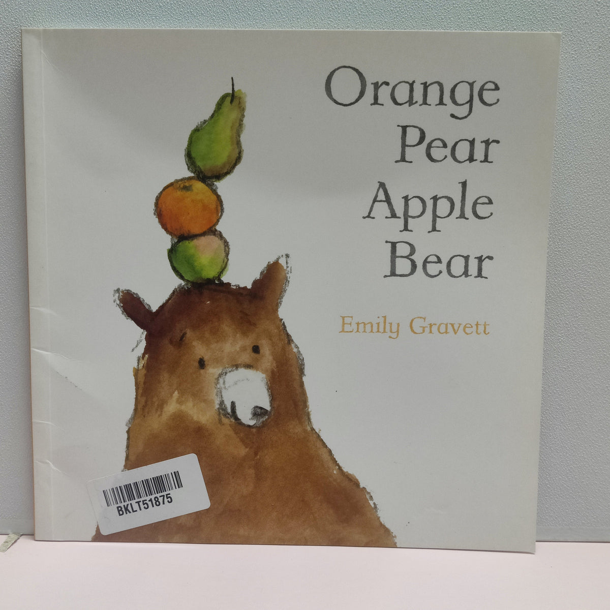 Orange Pear Apple Bear - BKLT51875