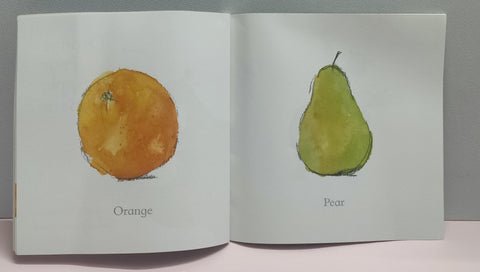 Orange Pear Apple Bear - BKLT51875