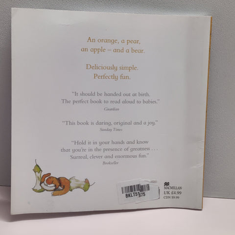 Orange Pear Apple Bear - BKLT51875