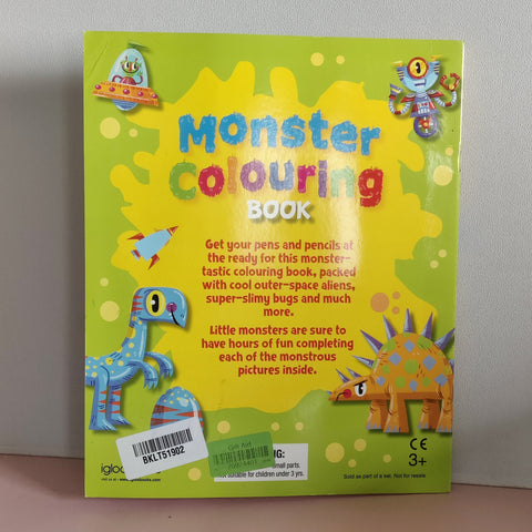 Monster Colouring Book - BKLT51902