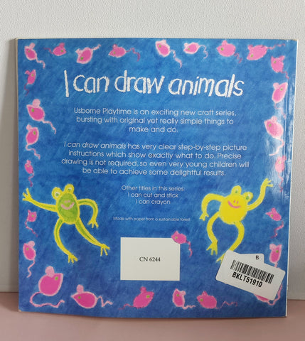 I Can Draw Animals - BKLT51910