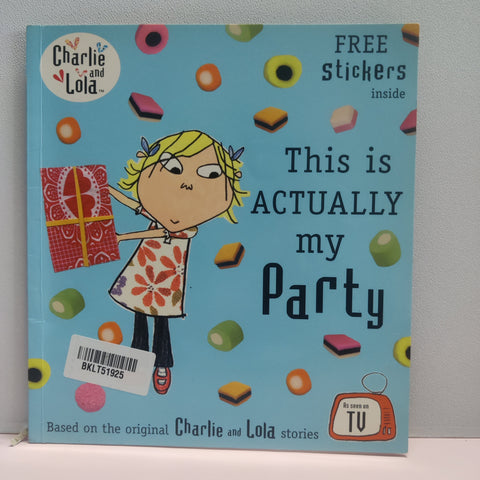 This Is Actually My Party - BKLT51925