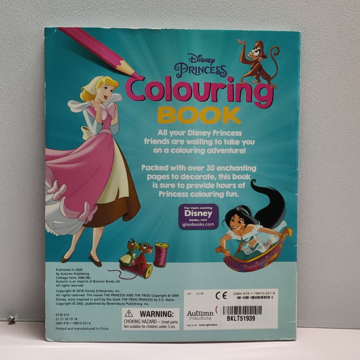 Princess Colouring Book - BKLT51939