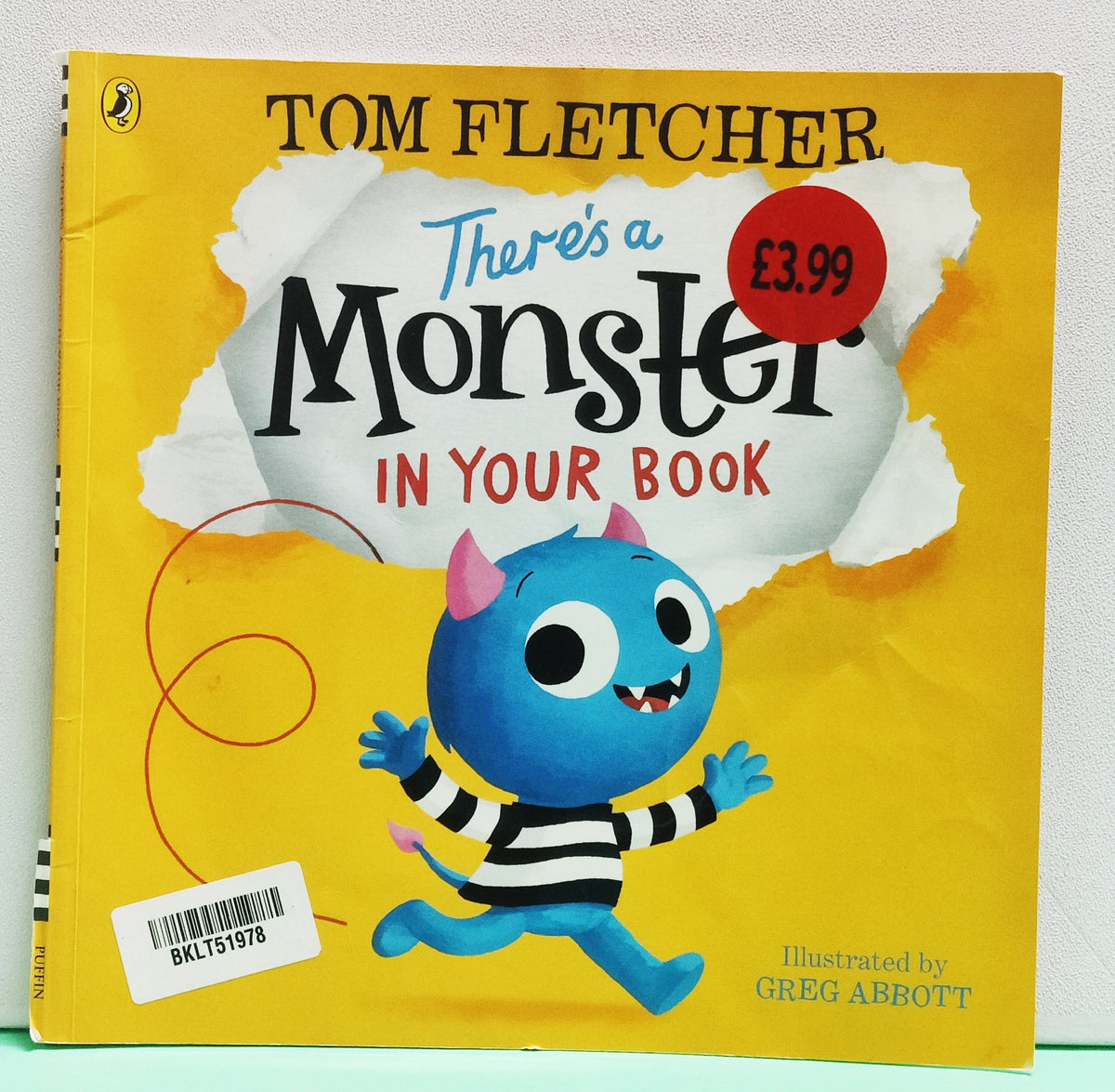 There'S A Monster In Your Book - BKLT51978