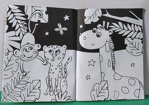 Colouring Book Jungle Edition - BKLT52039