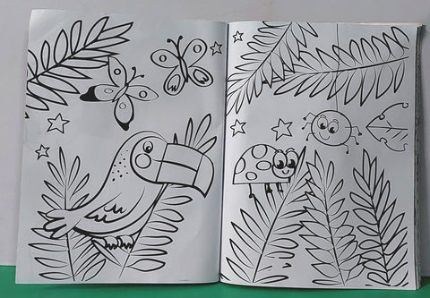 Colouring Book Jungle Edition - BKLT52039