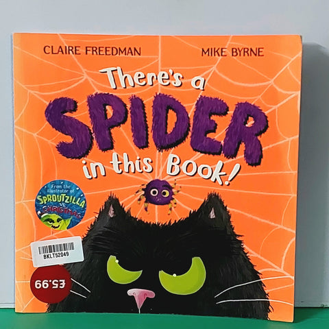 There'S A Spider In This Book - BKLT52049