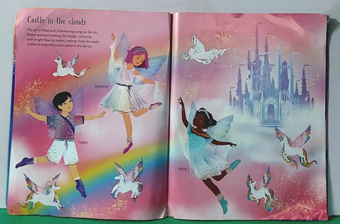 Sticker Dolly Dressing Rainbow Unicorn - BKLT52050