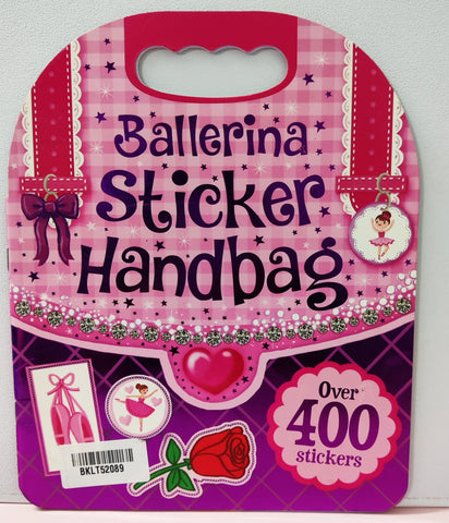 Ballerina Sticker Handbag - BKLT52089