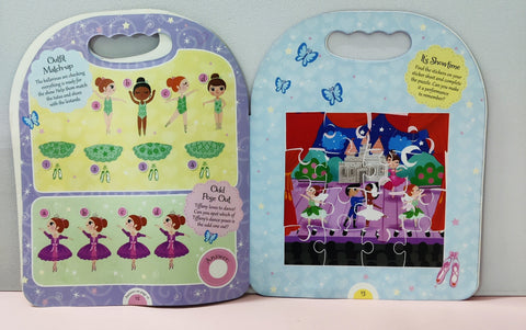 Ballerina Sticker Handbag - BKLT52089