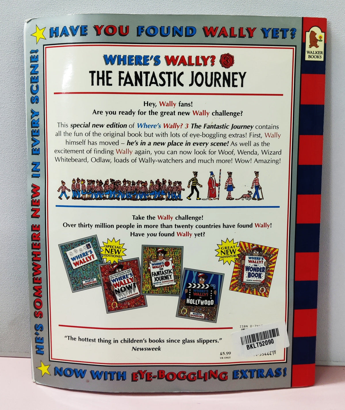 Where’S Welly The Fantastic Journey - BKLT52090