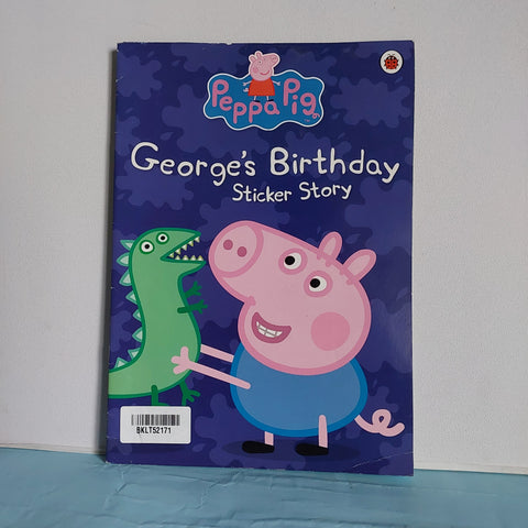 George'S Birthday Sticker Story - BKLT52171