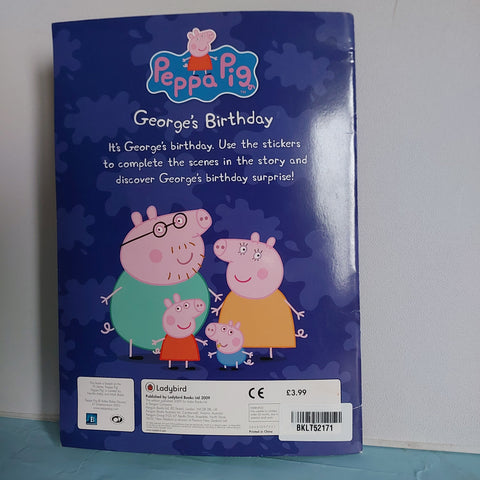 George'S Birthday Sticker Story - BKLT52171