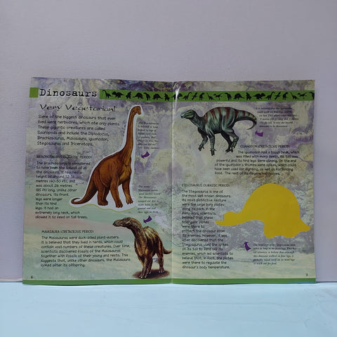 Dinosaur Sticker Book - BKLT52172