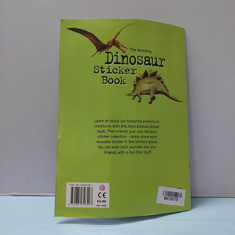 Dinosaur Sticker Book - BKLT52172