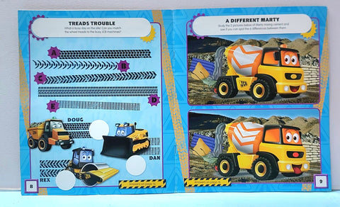 Trucks Sticker And Activity Fun - BKLT52179