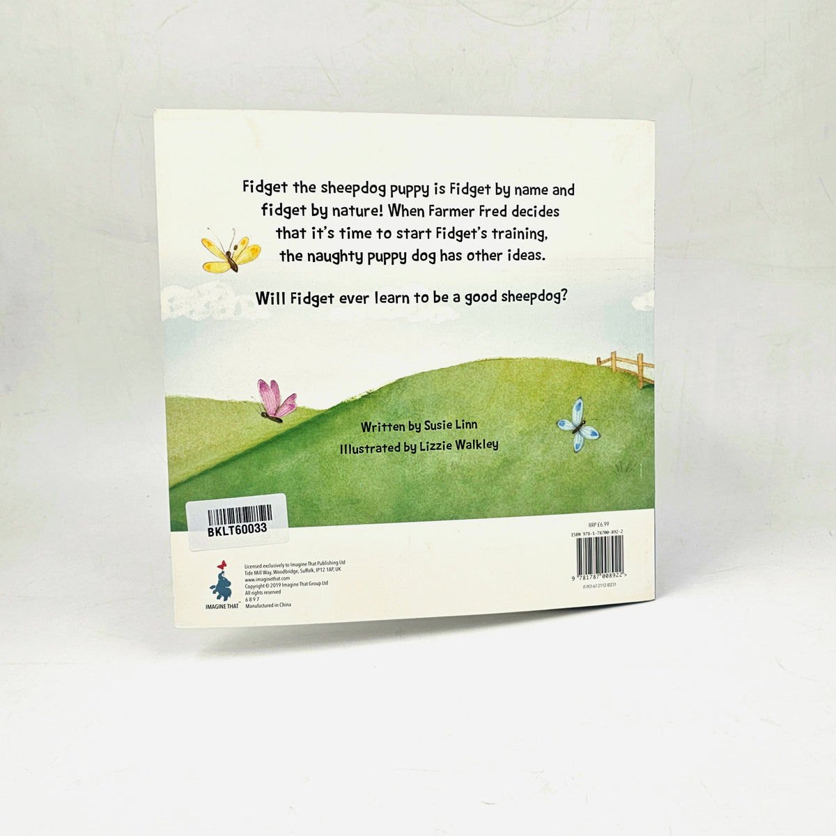 Fidget The Naughty Puppy Dog - BKLT60033