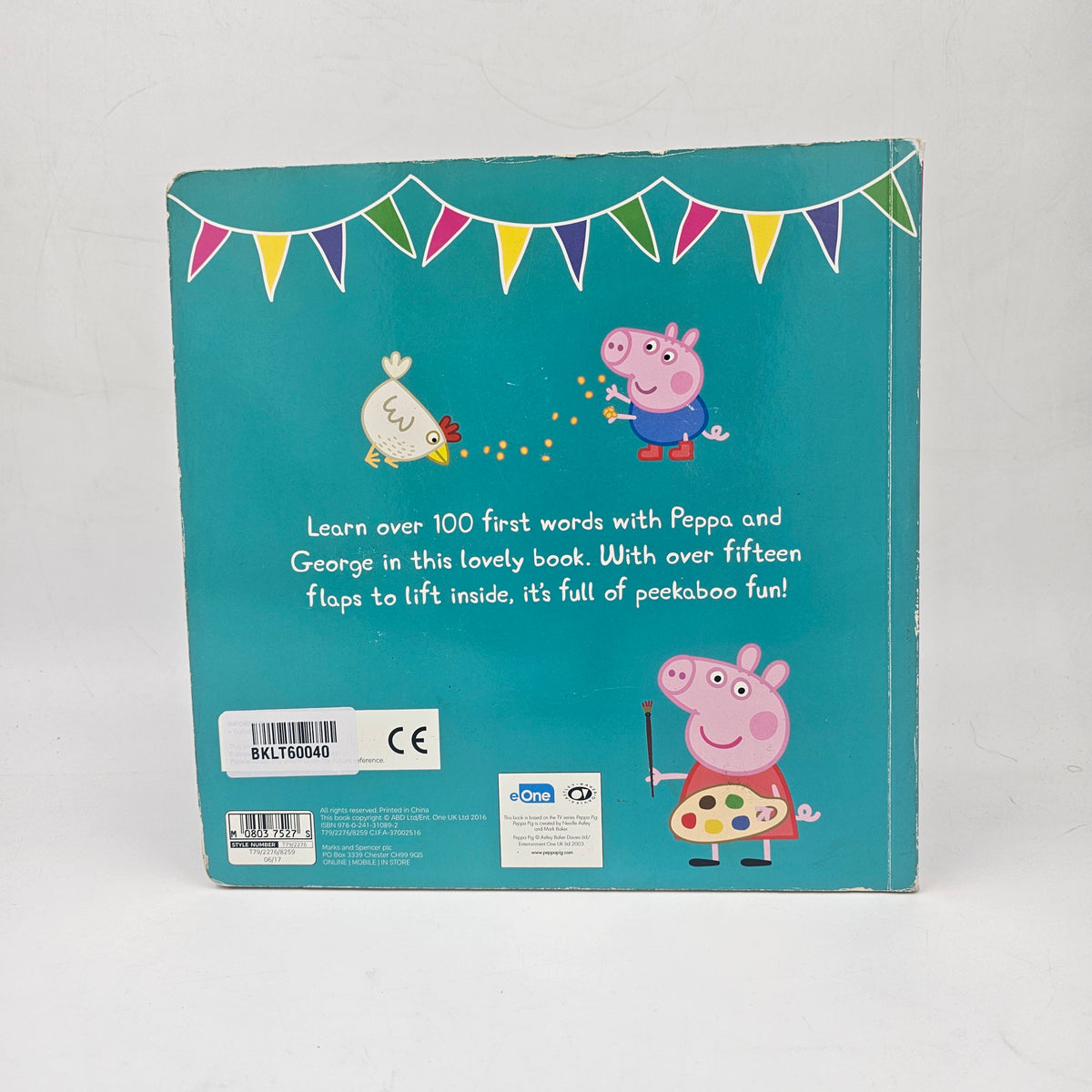 Peppa'S First 100 Words - BKLT60040