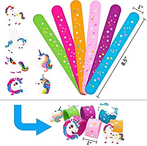 Colorful Star Slap Band For Girls Pack Of 1 Psc Random Colour - EKAS0175