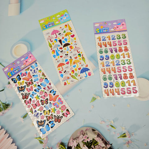 Small Sticker 1 Pcs Random Design Will Be Shipped - EKC2153