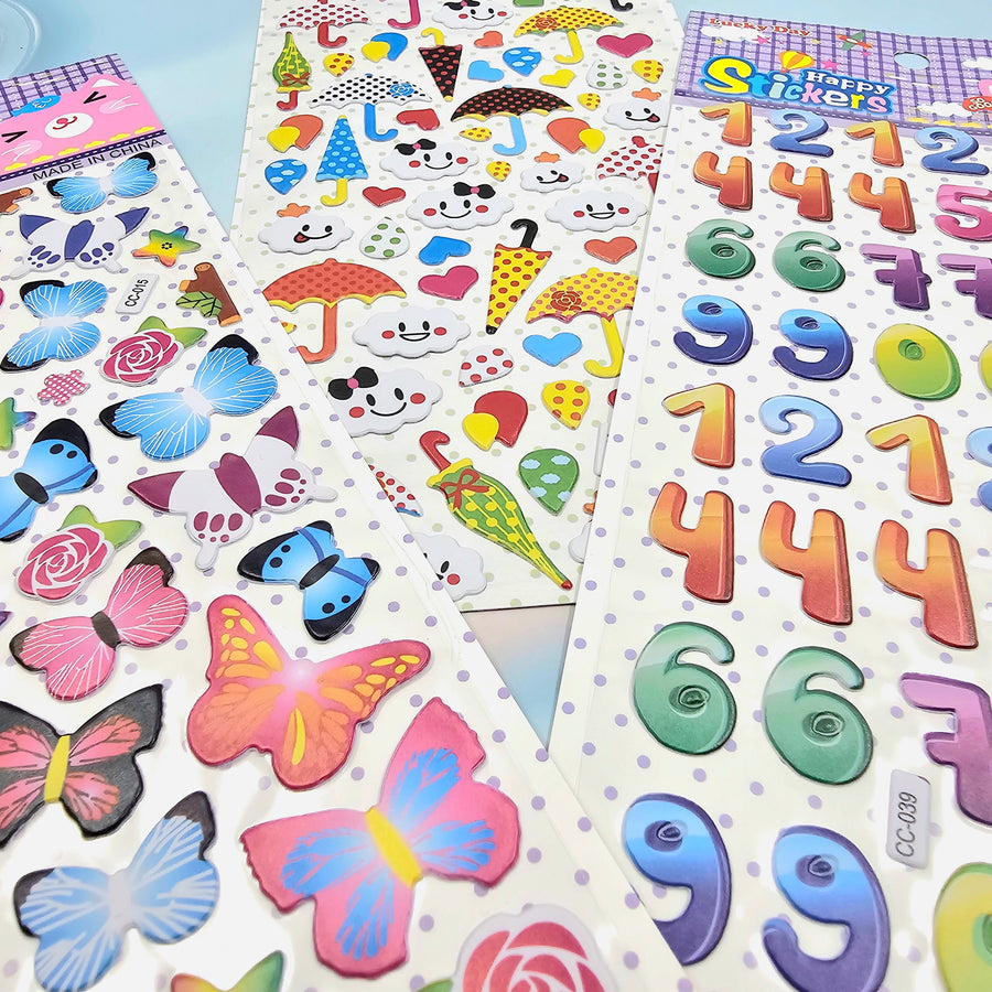 Small Sticker 1 Pcs Random Design Will Be Shipped - EKC2153