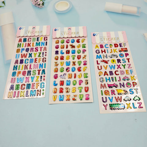 Alphabet Sticker 1 Pcs Random Design Will Be Shipped - EKC2154