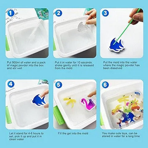 Water Jelly Clay Spipit 1Pc Random Design Will Be Shipped Without Storage Box - EKC2178