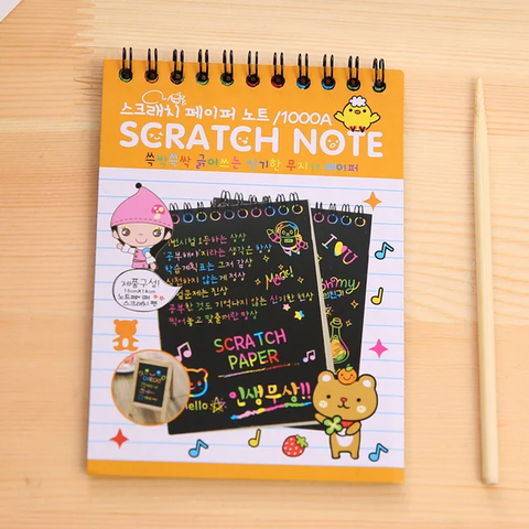 Mini Scratch Sheet 1pc Random Design Will Be Shipped - EKC2191