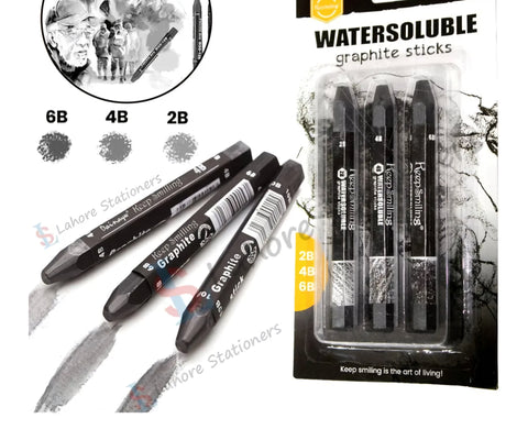 3Pcs Water Colorable Graphics Stick - EKC2195