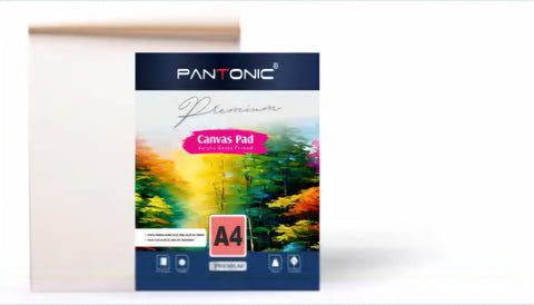 A4 Canvas Pad 1Pc Random Design Will Be Shipped - EKC2200